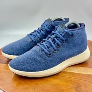 ALLBIRDS Merino Wool Runner Up Mizzles WRUM Womens 8 Blue Athletic Shoe EX COND